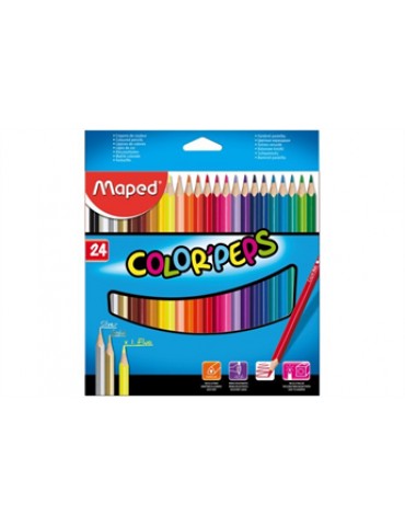 LAPIZ DE COLOR MAPED COLOR PEPS X24